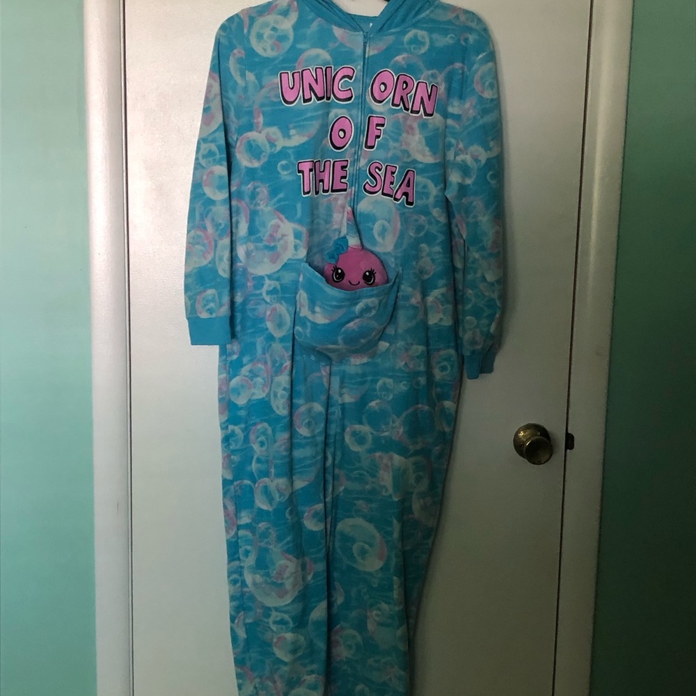 JUSTICE Unicorn of The Sea Narwhal Onesie